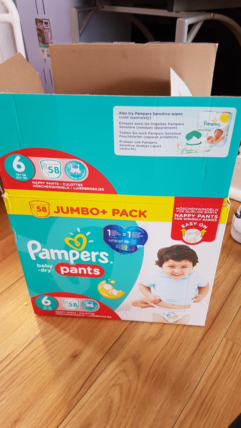 Pampers Baby dry pants size 6 Reviews