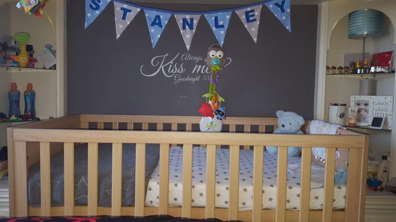 Mothercare stretton outlet cot bed
