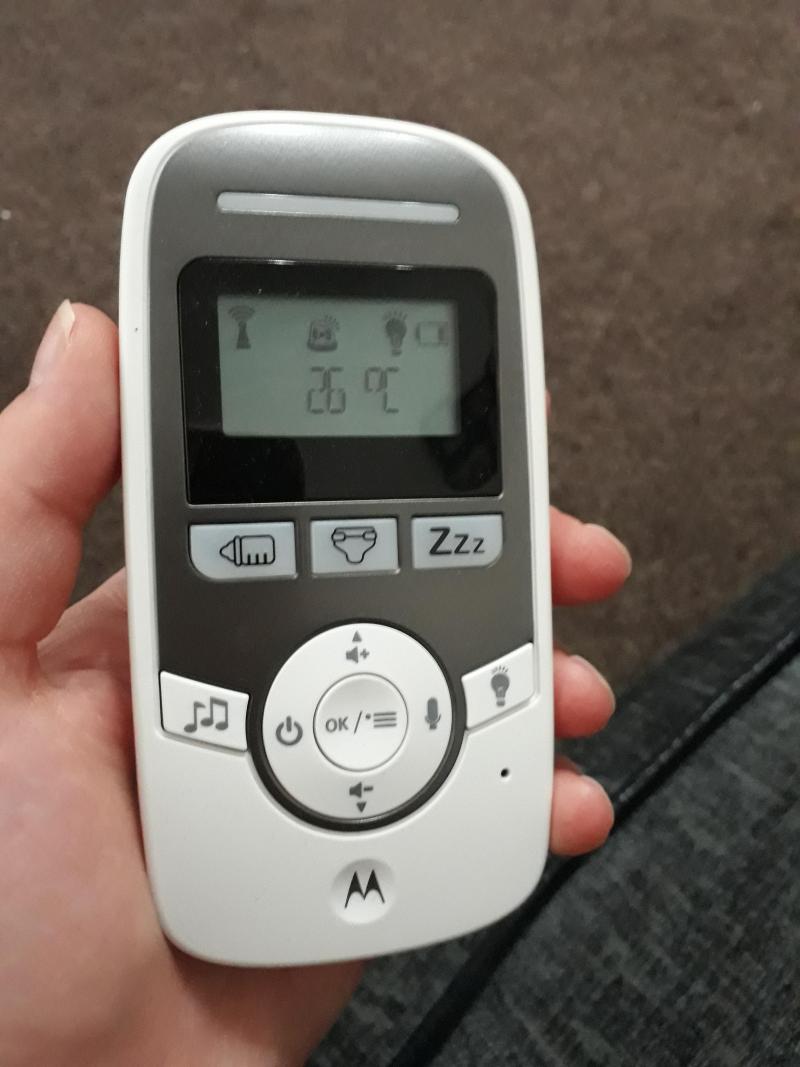 Motorola baby monitor mbp161 top