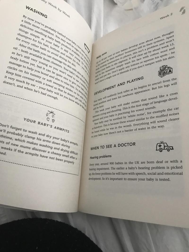 your baby week by week book