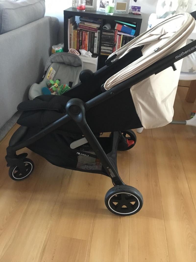 mothercare amble stroller grey
