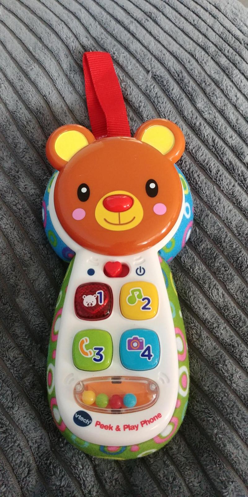 vtech peek and play phone
