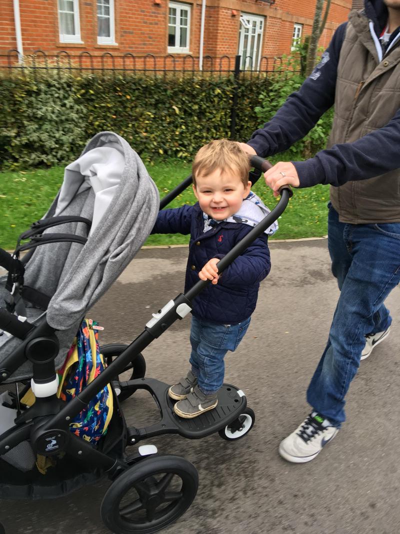 Bugaboo buggy board seat clearance