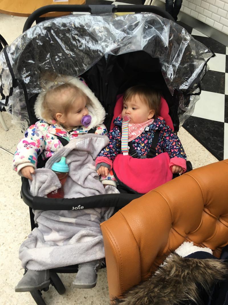 Joie aire twin stroller footmuff hot sale
