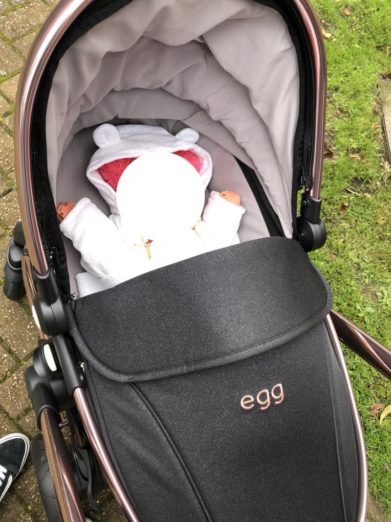 newborn insert for egg pram