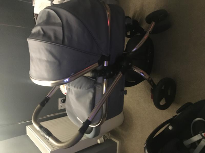 Mothercare orb hotsell grey rose gold