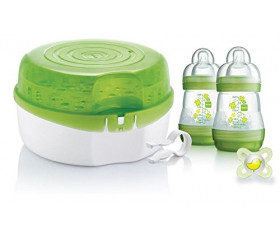 Microwave steam steriliser