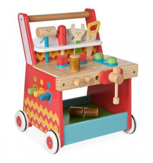 Elc wooden activity kitchen walker cheap
