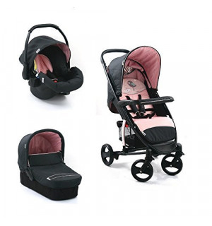 hauck travel system pink