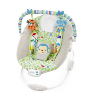 Bright starts merry monkeys cradling bouncer 2025