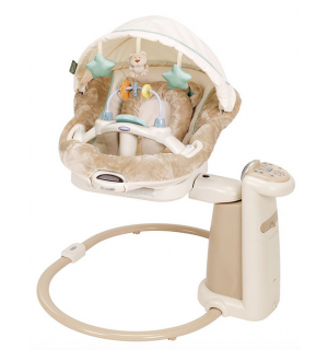 Graco baby swing with stars sales