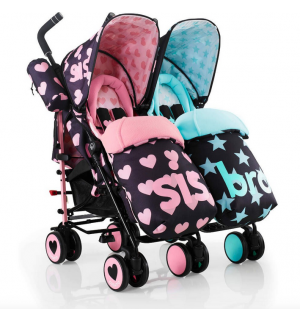 Cosatto twin on sale stroller