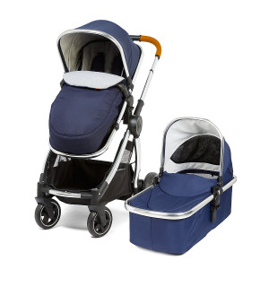 mothercare ride stroller blue