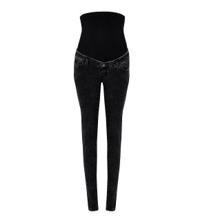 Black skinny maternity jeans uk discount