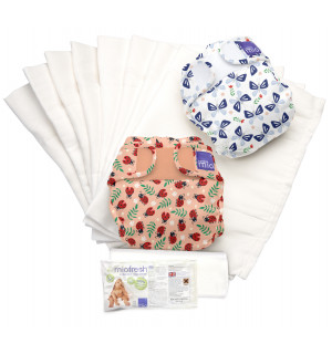Set Pannolini Lavabili Bambino Mio Mioduo - Impermeabili, 2 Taglie, Certificati OEKO-TEX - Foto 10