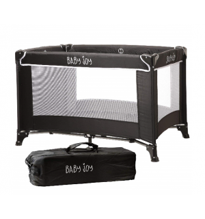 Baby in travel cot hot sale