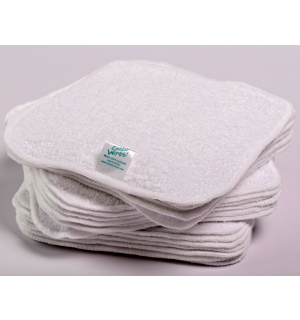 Cheeky Wipes Kit Salviette Lavabili Per Bambino – 25 Pezzi In Cotone Con Contenitori E Oli Essenziali
