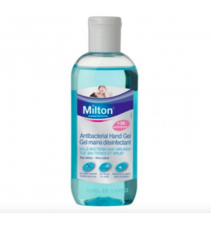 Milton hand deals sanitiser