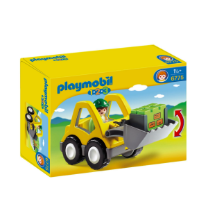 Playmobil construction excavator discount