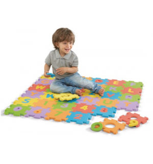 Bruin Alphabet and Numbers Foam 36 Puzzle Mat Reviews