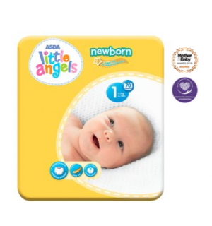 Pampers nappies discount size 1 asda