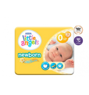 ASDA Little Angels Newborn Tiny Baby Nappies Size 0 Reviews page 2