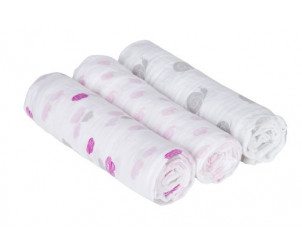 Baby Soft Swaddle Burp Blankets