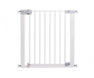 Auto close metal safety gate