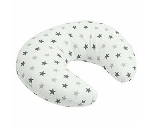 Breast Feeding Maternity Nursing Pillow Silver Twinkle