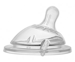 Natural feeling slow flow angled teat 0m+ 