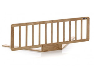 Wooden bed rail