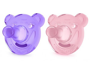 Soothie Bear Shaped Dummy / Pacifier 0-3m