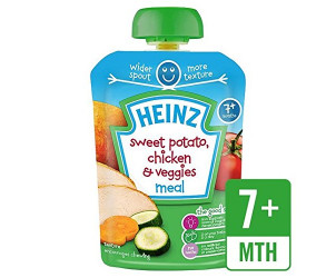 Mashed Sweet Potato, Chicken & Veggies 7 Mths+ 