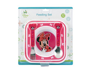 Minnie mouse feeding gift set