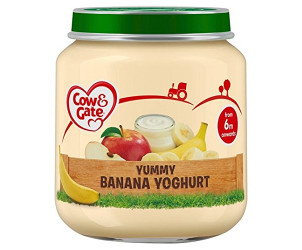 Yummy banana yoghurt jar 6m+