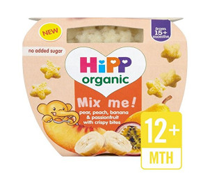 Pear, Peach, Banana & Passonsfruit with Crispy Cereal Flakes 12m+