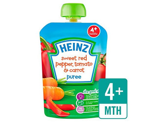 Smooth Sweet Red Pepper, Tomato & Carrot 4 Mths+ 