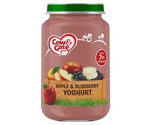 Apple and blueberry yoghurt jar 7m+
