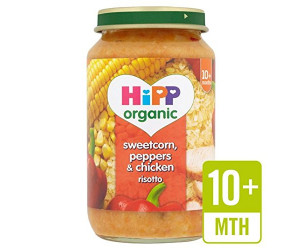Sweetcorn, Peppers & Chicken Risotto 10m+