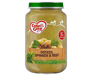 Potato spinach and beef jar 7m+