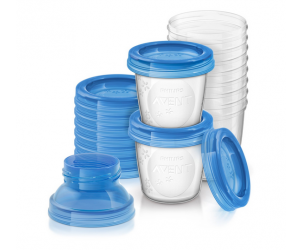 Reusable Breast Milk Storage Cups