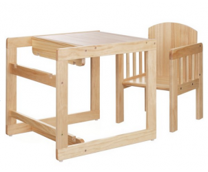 Obaby wooden shop high chair