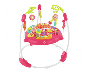 Pink petals jumperoo