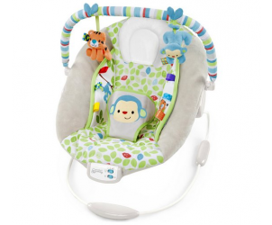 Bright Starts Merry Monkeys Cradling Bouncer Reviews