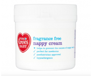 Fragance free nappy cream