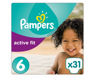 Active fit nappies size 6