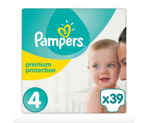 Nappies premium protection size 4