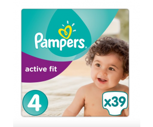 Active fit nappies size 4