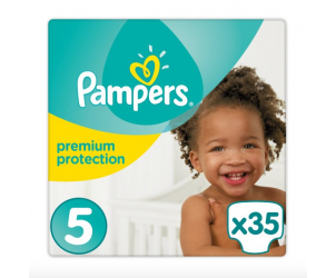 Nappies premium protection size 5