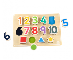 Shape and number puzzle